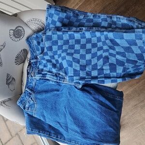Hollister checkered jeans